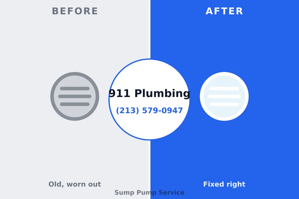 Before and after: plumbing company Ringgold, GA